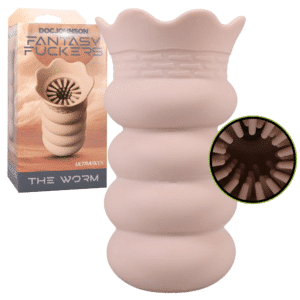 Fantasy Fuckers The Worm ULTRASKYN Stroker Flexible Tickler Teeth Masturbation Sleeve