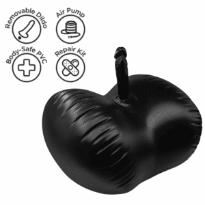 Blow and Play Inflatable Dildo