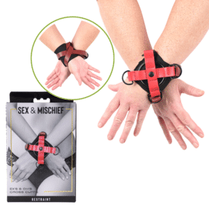 Bondage Gear Cross Cuffs