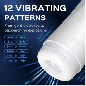 Blowjob Machine Masturbation Cup - White