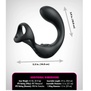 C-Ring & Ball Strap Prostate Massager