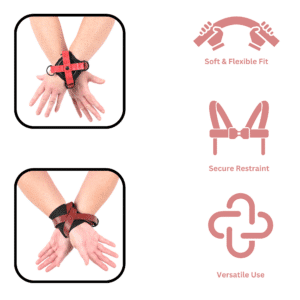 Bondage Gear Cross Cuffs