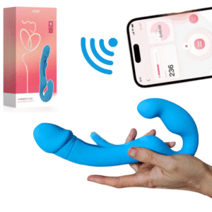 Harmony Duo App-Controlled Strapless Strap-on Vibrator