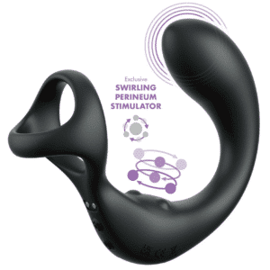C-Ring & Ball Strap Prostate Massager