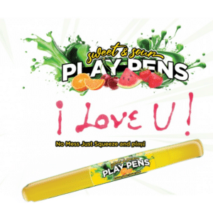 Sweet & Sour Play Fruit Flavored Edible Body Paint