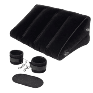 What is a Sex Pillow or Wedge? Benefits, Types & How It Helps 20 Position Enhancers Wedge with Detachable Cuffs