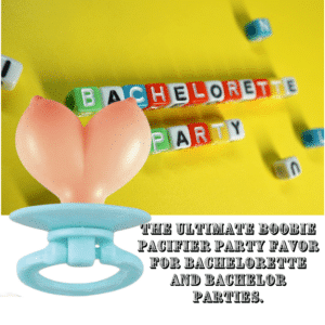Boobie Pacifier Gag Gift