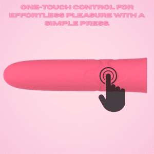 Travel-Friendly Bullet Vibrator – Pink
