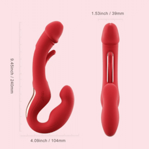 Harmony Duo App-Controlled Strapless Strap-on Vibrator