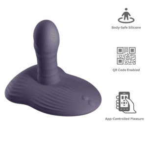App Controlled Vibrator – Purple