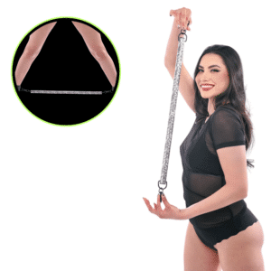Sportsheets Aluminum Lace Bondage Gear Spreader Bar