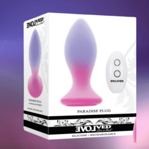 Paradise Tapered Tip Easy Insertion Remote-Controlled Vibrating Butt Plug