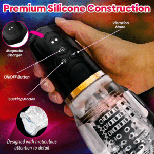 Vibrating Sucking Masturbator