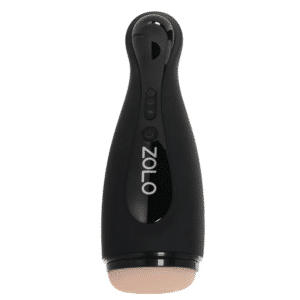 Multi-function Vibrating Masturbator - Black