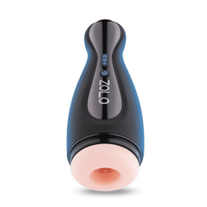 Multi-function Vibrating Masturbator - Black