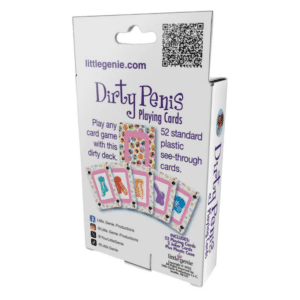 Dirty Penis Waterproof Playing Cards