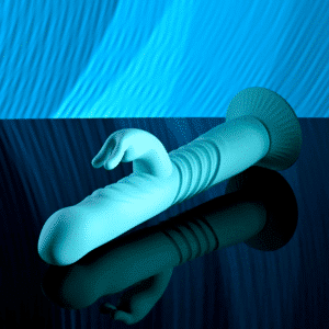 Rabbit Vibrator with Removable Suction Cup