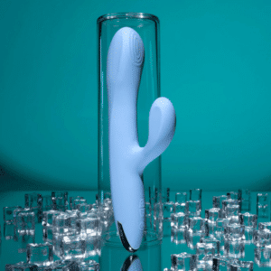 Clitoral Stimulator Silicone Rabbit Vibrator Blue