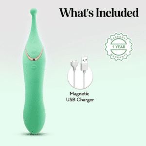 Ridge G Spot Vibrator Green