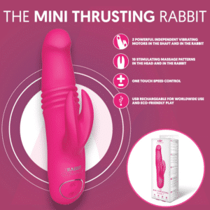 The Rabbit Company Mini Thrusting Rabbit Vibrator