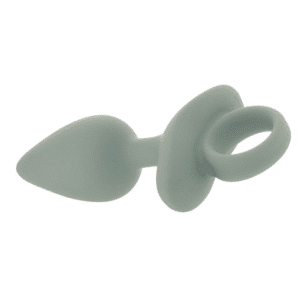 Vibrating Butt Plug with Loop