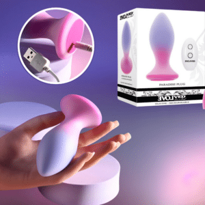 Paradise Tapered Tip Easy Insertion Remote-Controlled Vibrating Butt Plug