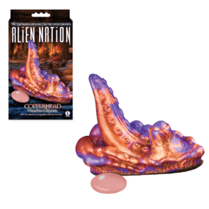 Vibrator With Remote Control - Copper/Purple