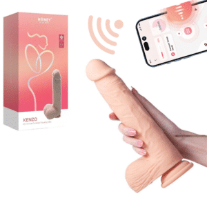 Thrusting Extra-Long Dildo - Ivory