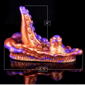 Vibrator With Remote Control - Copper/Purple