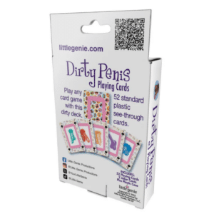 Dirty Penis Waterproof Playing Cards