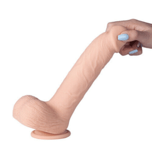 Thrusting Extra-Long Dildo - Ivory