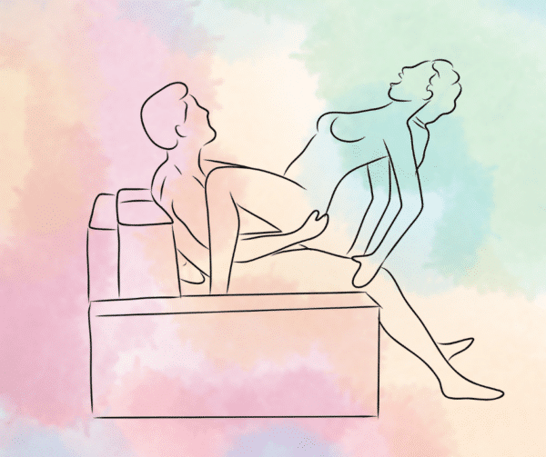 how to do a Reverse Lap Dance sex position