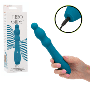Turbo Glide Ripple Slender Massager G Spot Vibrator