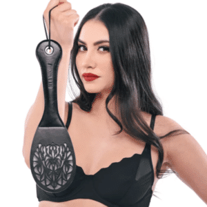 Sportsheets Faux Leather Lace Spanking Paddle