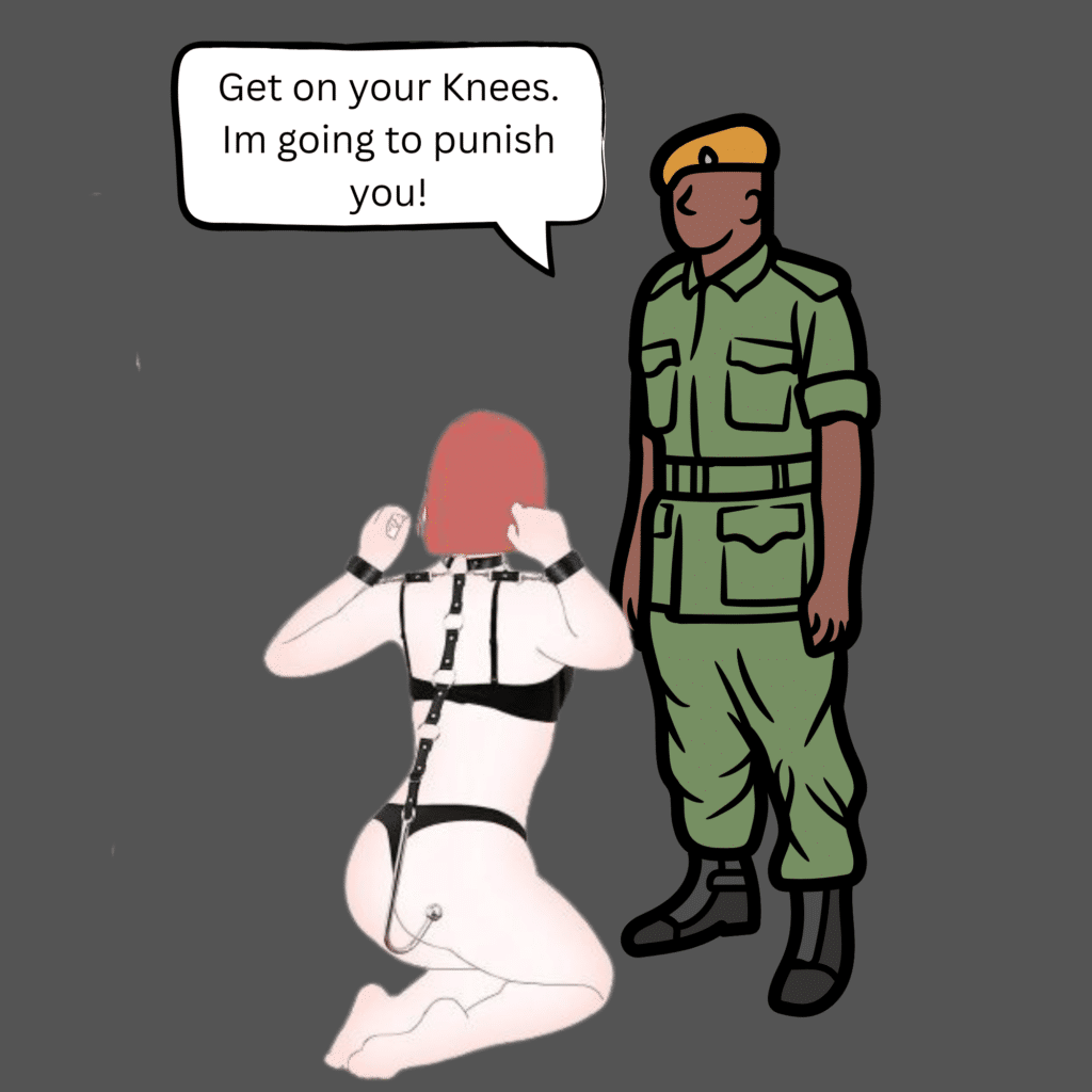 Sub-dom roleplay visual