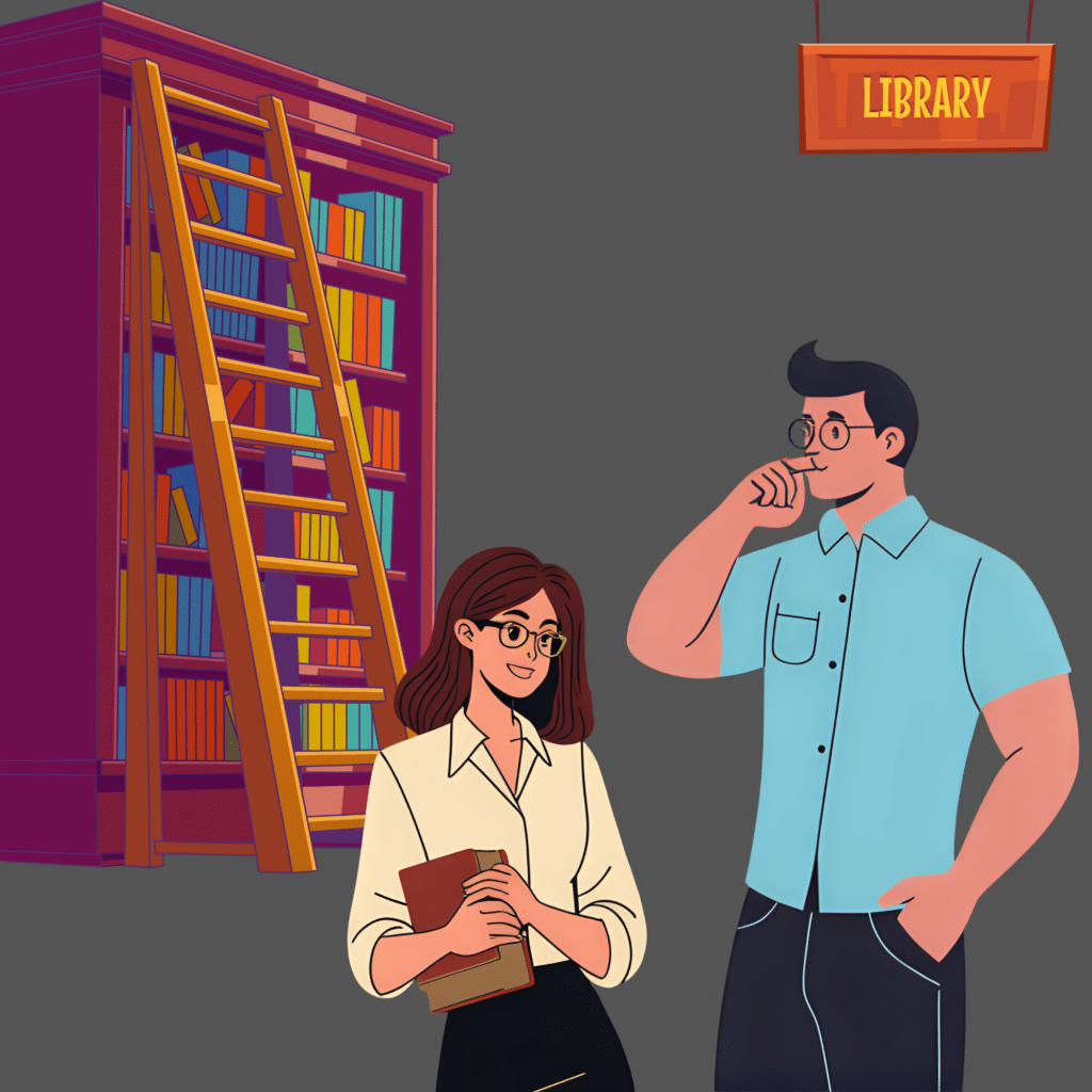 librarian and reader roleplay