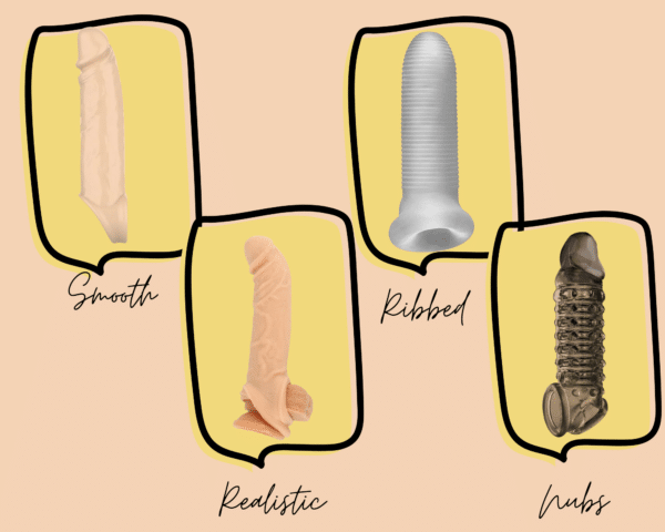 Penis sleeve texture