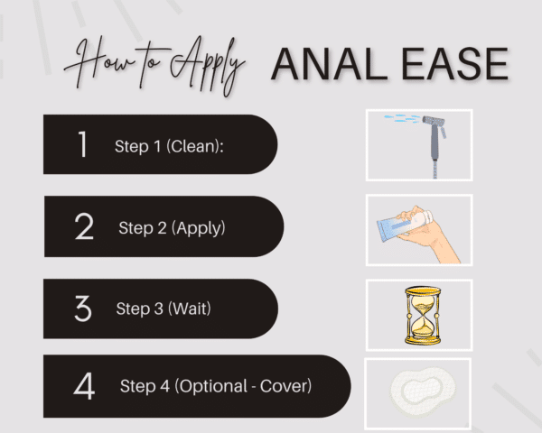 How to apply anal ease