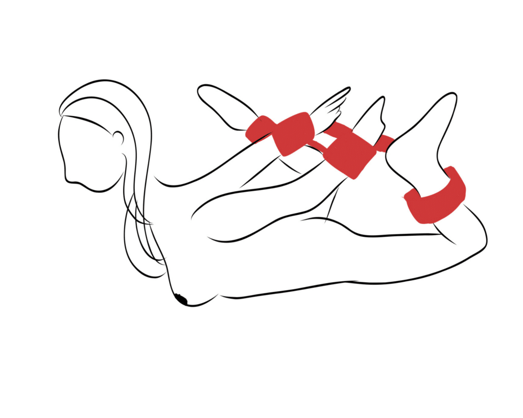 Behind the Back Dual Spreader Bar Setup