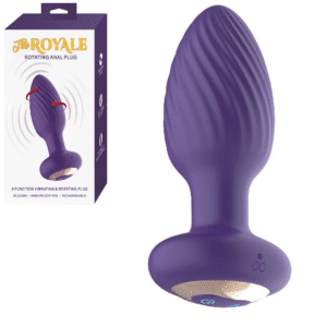 The Royale Rechargeable Rotating Butt Plug