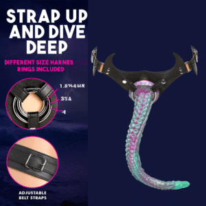 Fully Adjustable Silicone Dildo