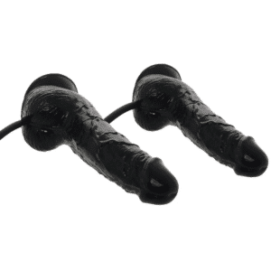 Inflatable Dildo with Balls