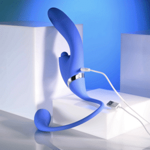 Vibrator with Tail Plug