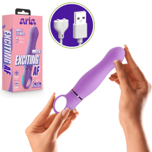 Blush Aria Exciting Silicone Clitoral G-Spot Vibrator