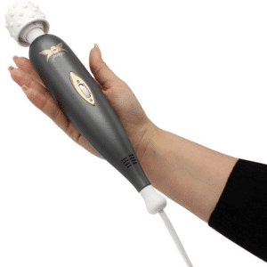 Pixey Exceed V2 Wand Vibrator with Movable Head - Black