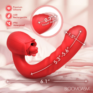 Rose Vibrator Red