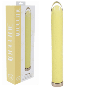 Loveline Rechargeable Sparkle Glass Vibrator