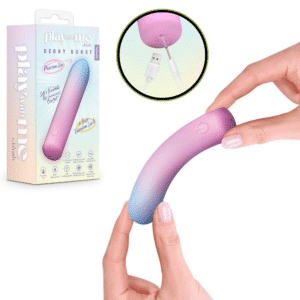 Blush Play With Me Silicone Bullet Vibrator