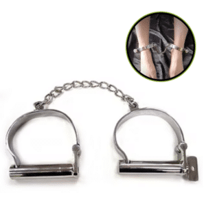 Rouge Ankle Shackles Stainless Steel Restraints