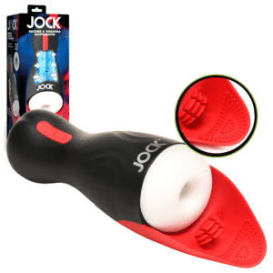 JOCK Sucking and Vibrating Rechargeable Masturbator